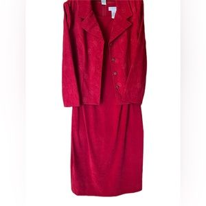 Sag Harbor Dress W/Jacket Size 14